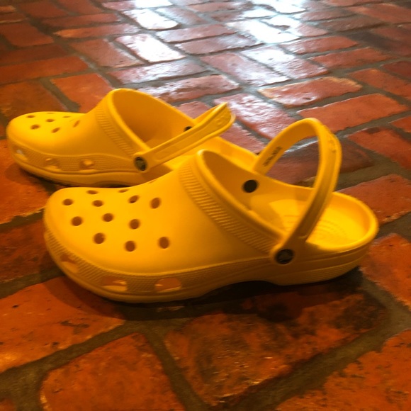 CROCS Shoes Mens Yellow Crocs Poshmark